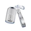 Quicksand Silver 4-Button Key Cover for Honda Accord, Civic, INSPIRE, Lingpai, Haoying, and Guandao with Buckles