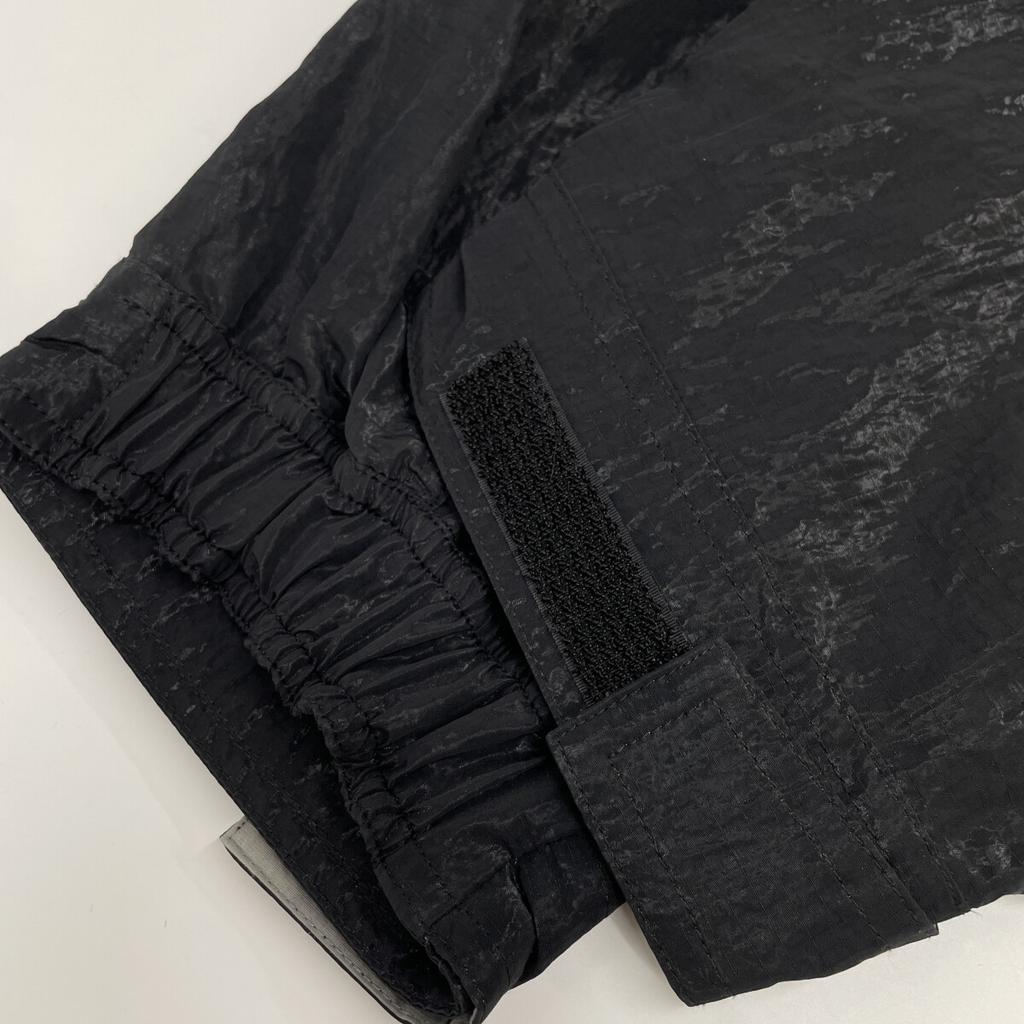 ACNE STUDIOS FN-MN-OUTW000968 Black Embroidered Nylon Jacket Jacket 46 blackUsed