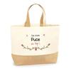 Jute Tote Bag - PLANETEE - Top Flea - Multicolored - Natural Jute - Made In France
