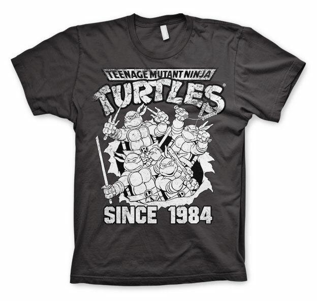 Officially Licensed TMNT Distressed Since 1984 Men S T-Shirt S-XXL Sizes S