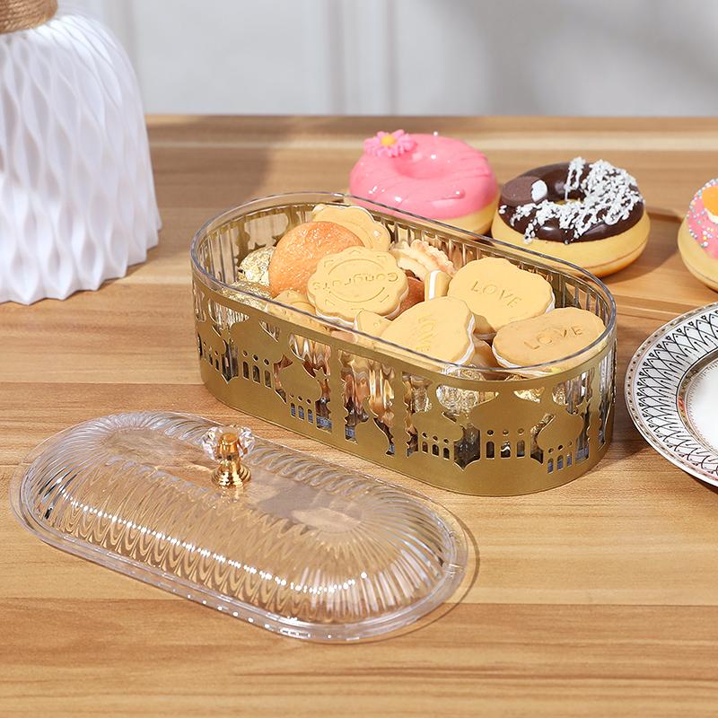 Ramadan Candy Food Tray EID Mubarak Decoration For Home Dessert Box 2025 Ramadan Kareem Islamic Muslim Party Supplies Eid Gifts
