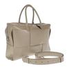 620633 2WAY Bag Taupe Calfskin Women