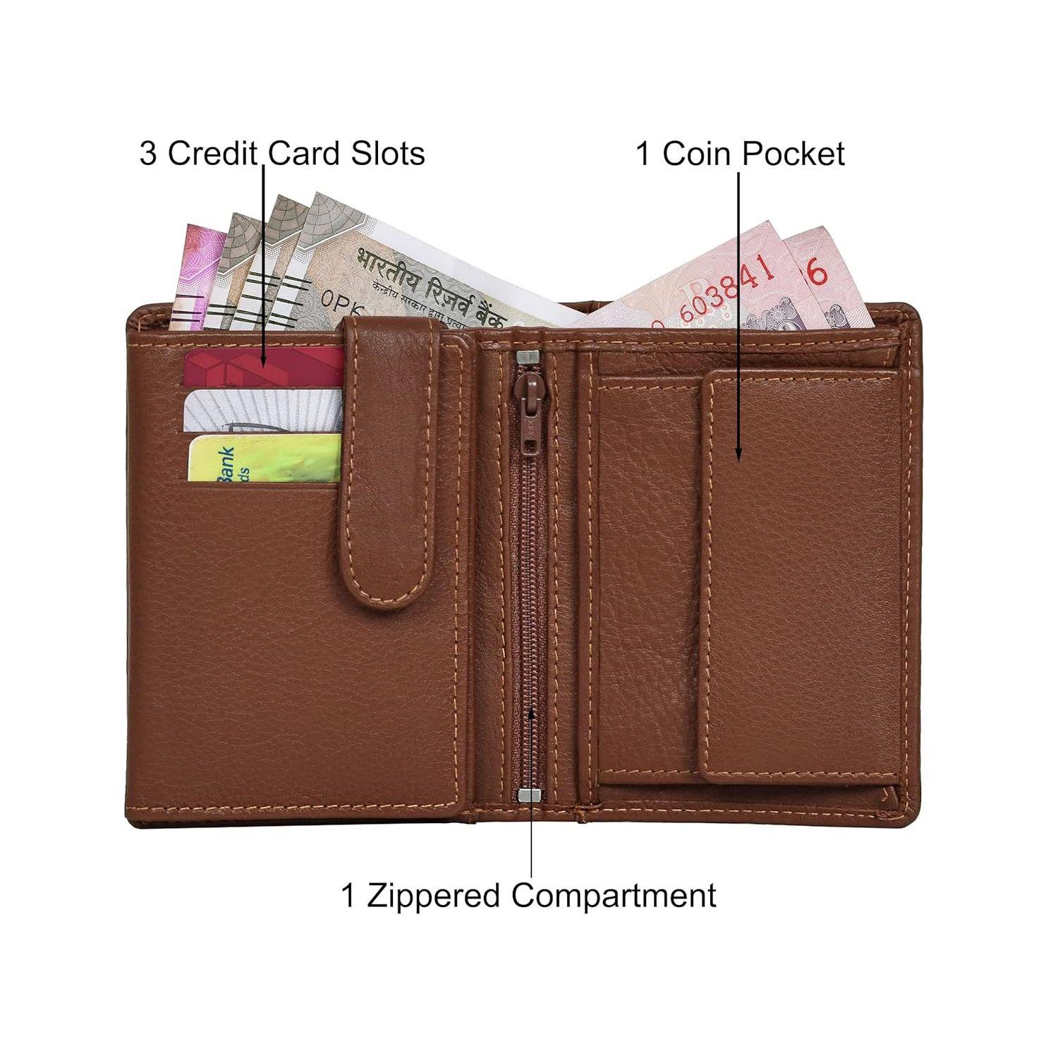 Мужской кожаный кошелек Orlando Redwood — фото 2