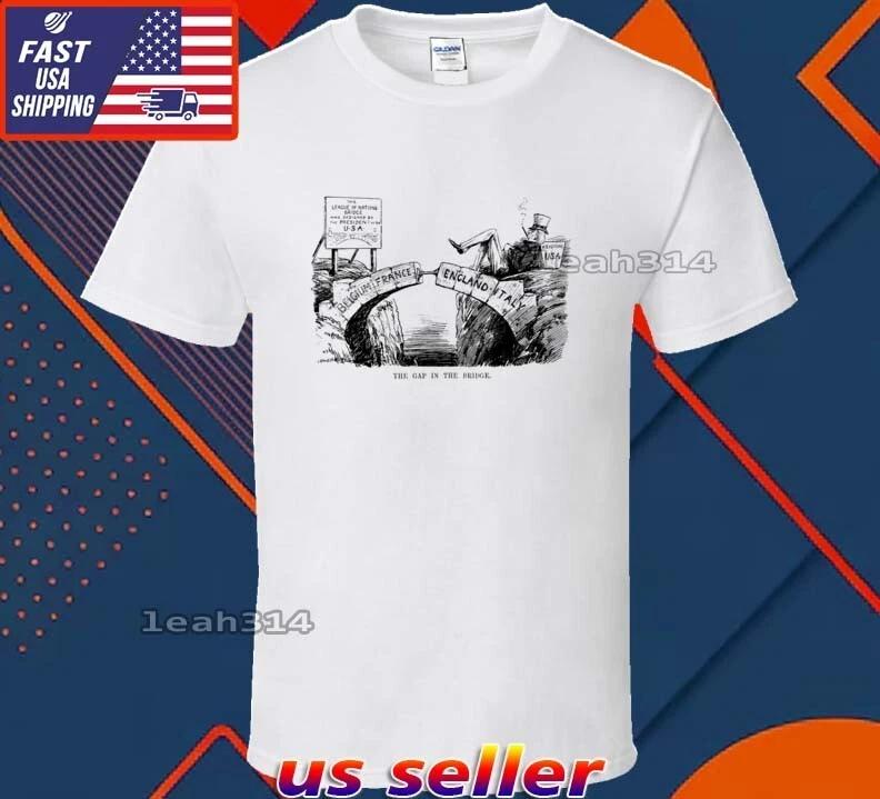 New Shirt The Gap In The Bridge Logo T-Shirt Funny American Unisex Size S-5XL
