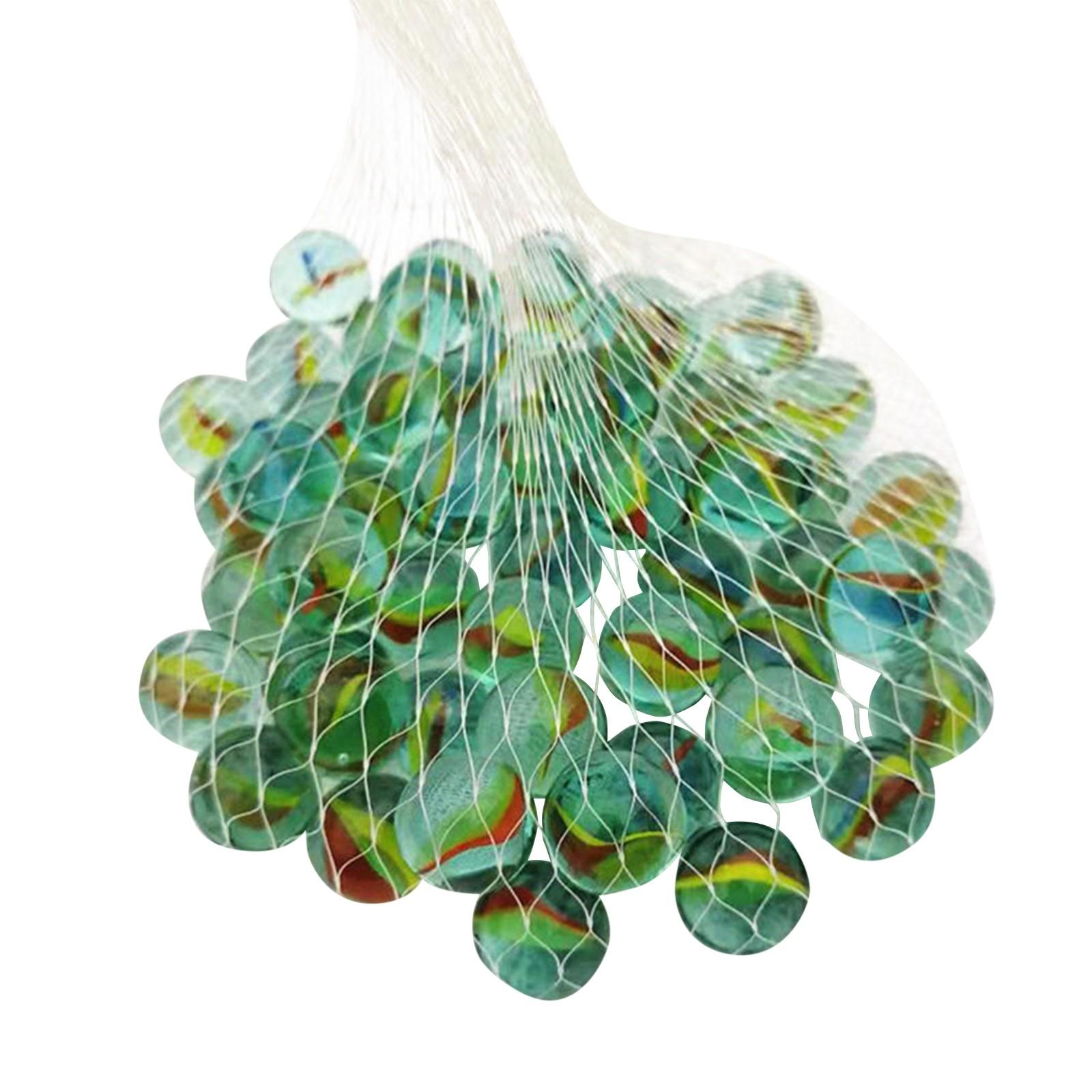 

50 шт. 1,6 см Детский игровой автомат Шашки Шарики Цветные стеклянные бусины Украшение для аквариума Бусины Стеклянные шарики Игровые пинболы Подарок