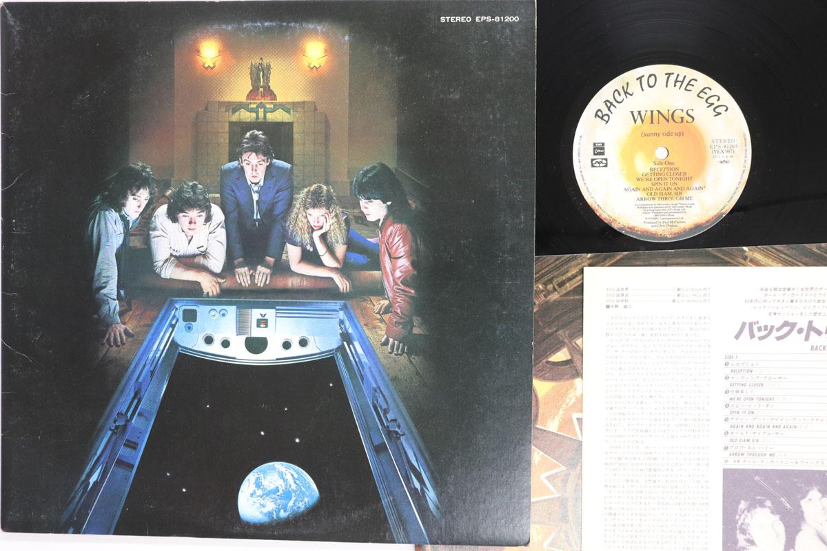 Виниловая пластинка PAUL MCCARTNEY WINGS  Back To The Egg EPS81200 EMI 1979 Япония Рок Б/у