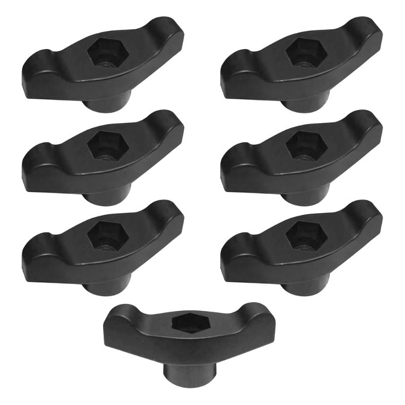 

Pack of 7 Knob Wing for Lawn Tractor and Mower Knob Snowblower Replacements Parts Practical Yard Tool Accessories 1