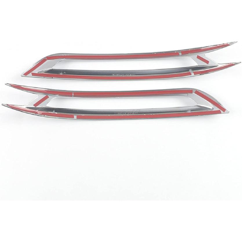 Car Accessories Rear Fog Light Lamp Frame Cover Trim Exterior Decoration Sticker Fit For Honda Civic 11TH Gen 2022 2023 2024 2025 2026 ABS