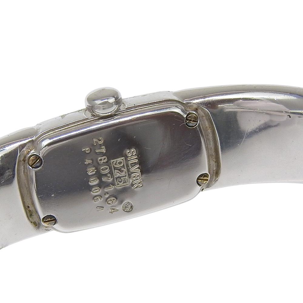 Bangle watch Watches 278071.64 SilverDial Silver925/diamond Quartz Analog display Women Used
