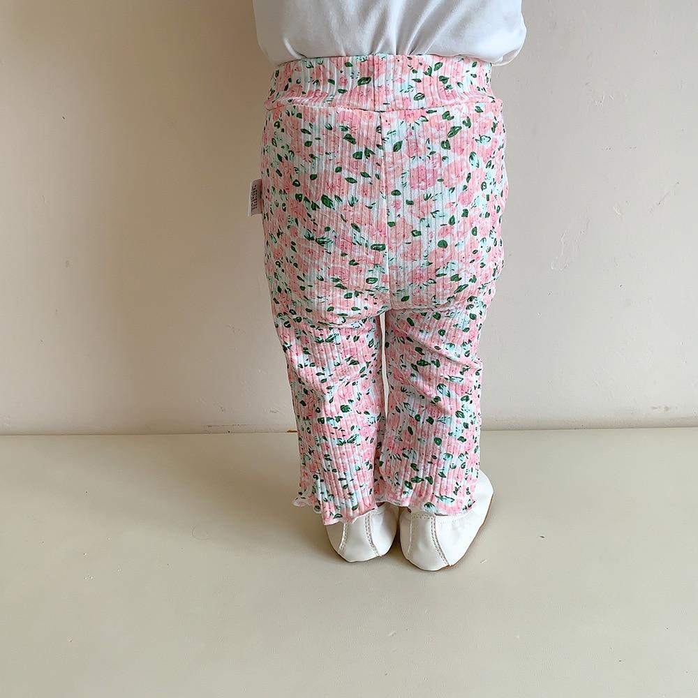 Babybyxor Byxor Nyfödd pojke Stretchbyxor Småbarn Pojkar Flickkläder Enfärgade spädbarnskläder