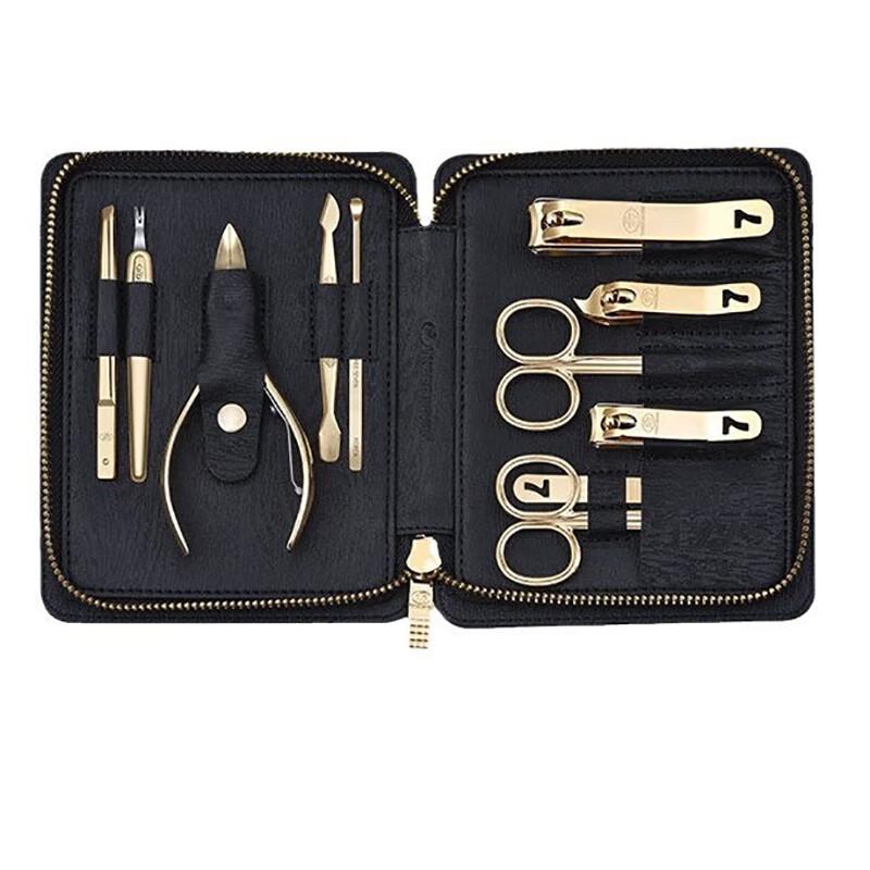 777 Black Gold 11-Piece Nail Clipper Set