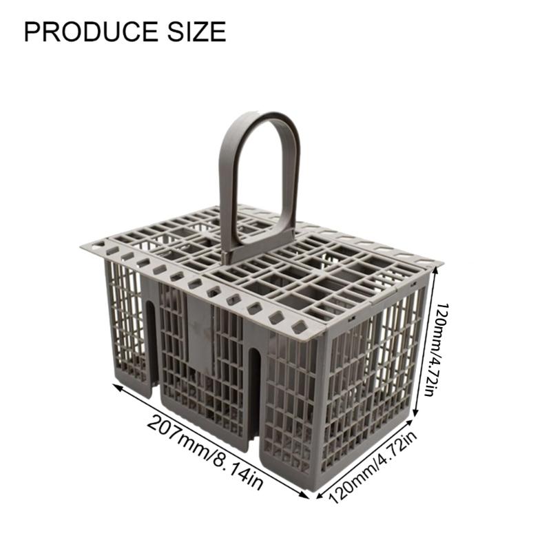 High Temperature Resistant Dishwasher Utensil Holder Practical Dishwasher Storage Solution for Space Optimization