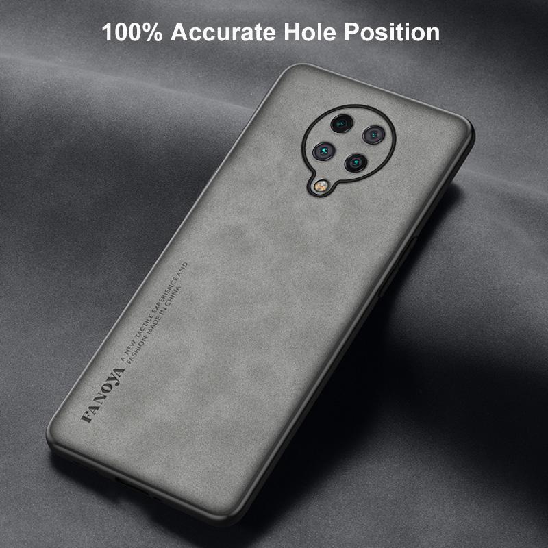 Luxury PU Leather Case For Xiaomi Poco F2 Pro Mix 4 Cover Business Protection Silicone Phone Case For Redmi K30 Pro K30 Ultra