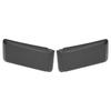 Front Bumper Pads Guards Left Right Side Insert Caps with Buckle Black ABS Replacement for F150 2018‑2020