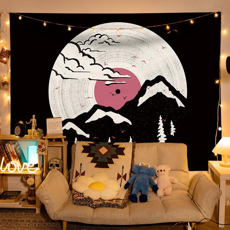 INS Style Bedroom & Dormitory Wall Hanging Cloth – Canvas Poster Decor