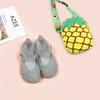 Summer Hollow Mesh Jelly Color Colorful Waterproof Sandals Children'S Beach Shoes, Breathable Pvc
