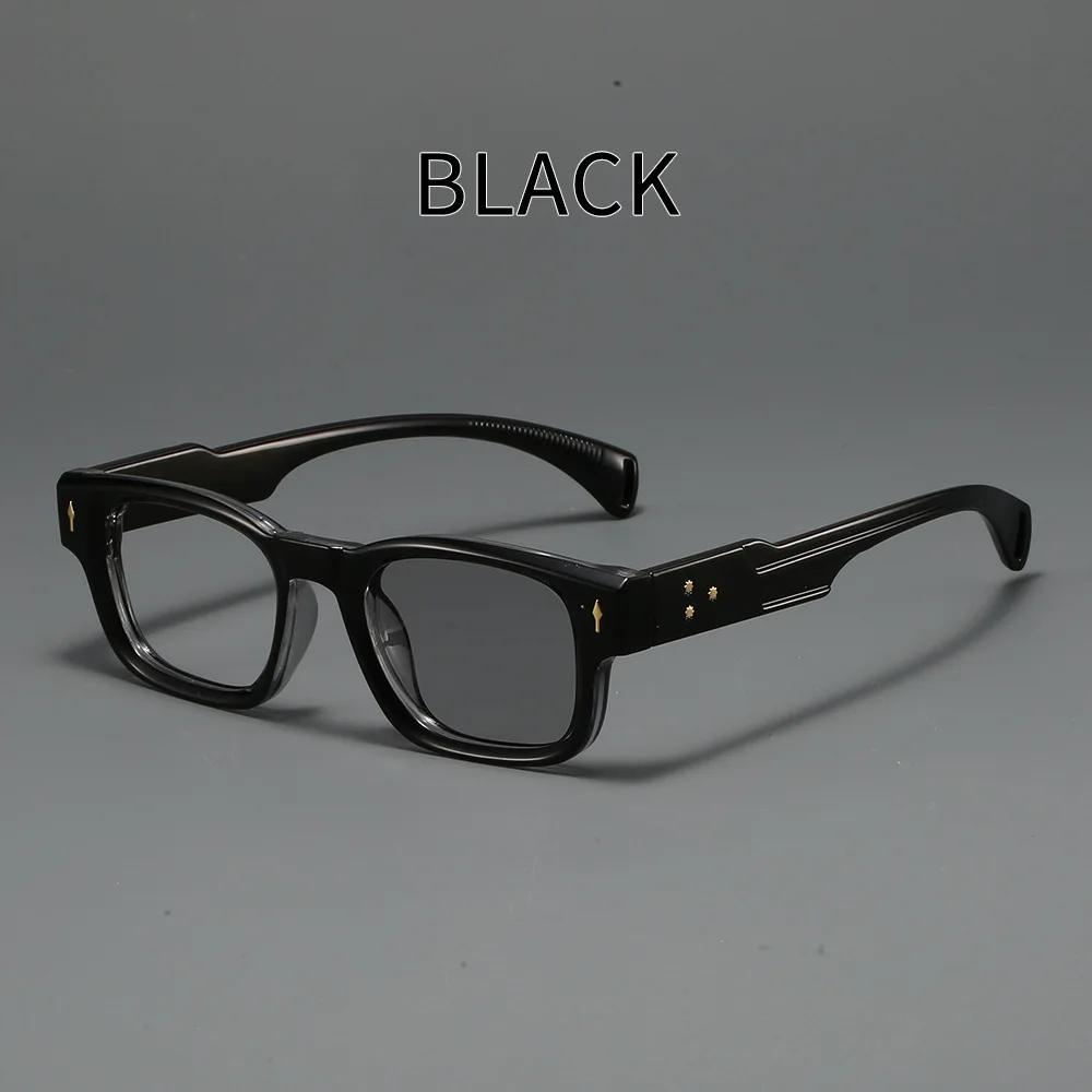 

Classic Photochromic Reading Glasses Square Frame Hd Blue Light Protection Presbyopia Glasses Unisex Far Sight Glasses 0