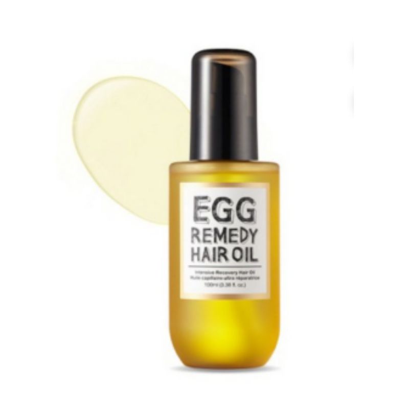 Too Cool For School Egg Remedy Shine Nourishing Hair Oil Korean K-Beauty Damage Care Serum for Smooth Silky Hair 100ml