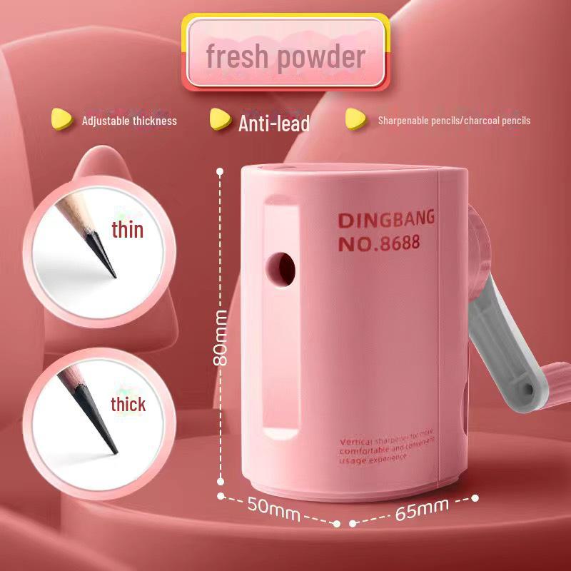 Dingbang animacinis rankinis pieštukų drožtukas vaikams ir darželio mokiniams