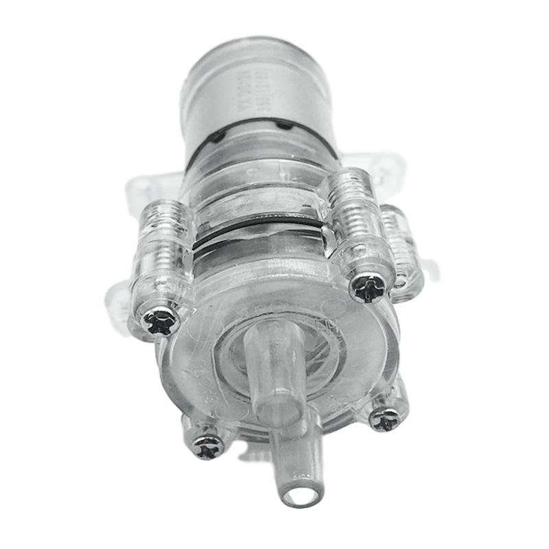 DC6-12V Mini Diaphragm Type Air Pumps Water Pump Micro Vacuum Motor 1.5-2L/Min 6W/H Ultra Silent for Fish Tanks Aquarium