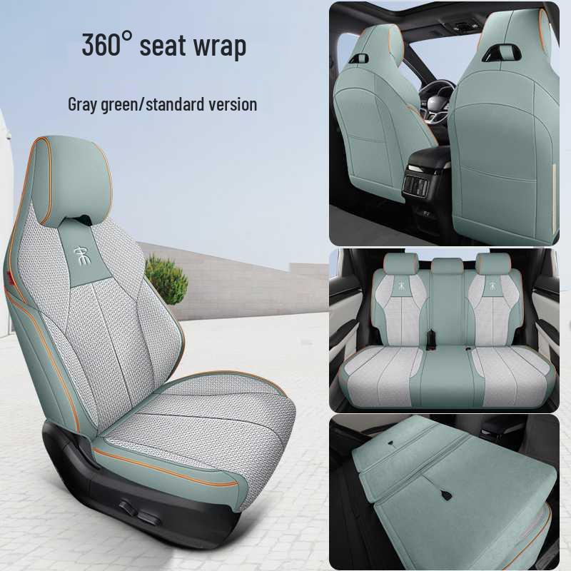 2025 BYD Song Plus DMi/EV Linen Seat Covers - Glory Edition, All-Season Full Coverage