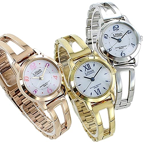 Lilish Women's Solar Citizen Bracelet Watch (No. 1 Gold H067-900)