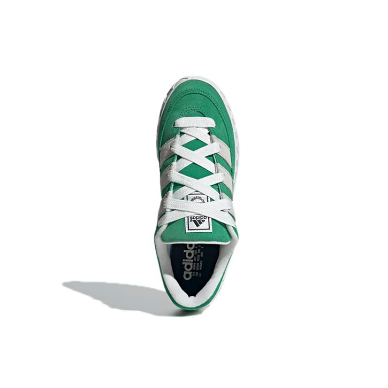 adidas Originals Adimatic Skateboard Shoes Unisex Low Top Green/Light Gray Sneakers GZ6202