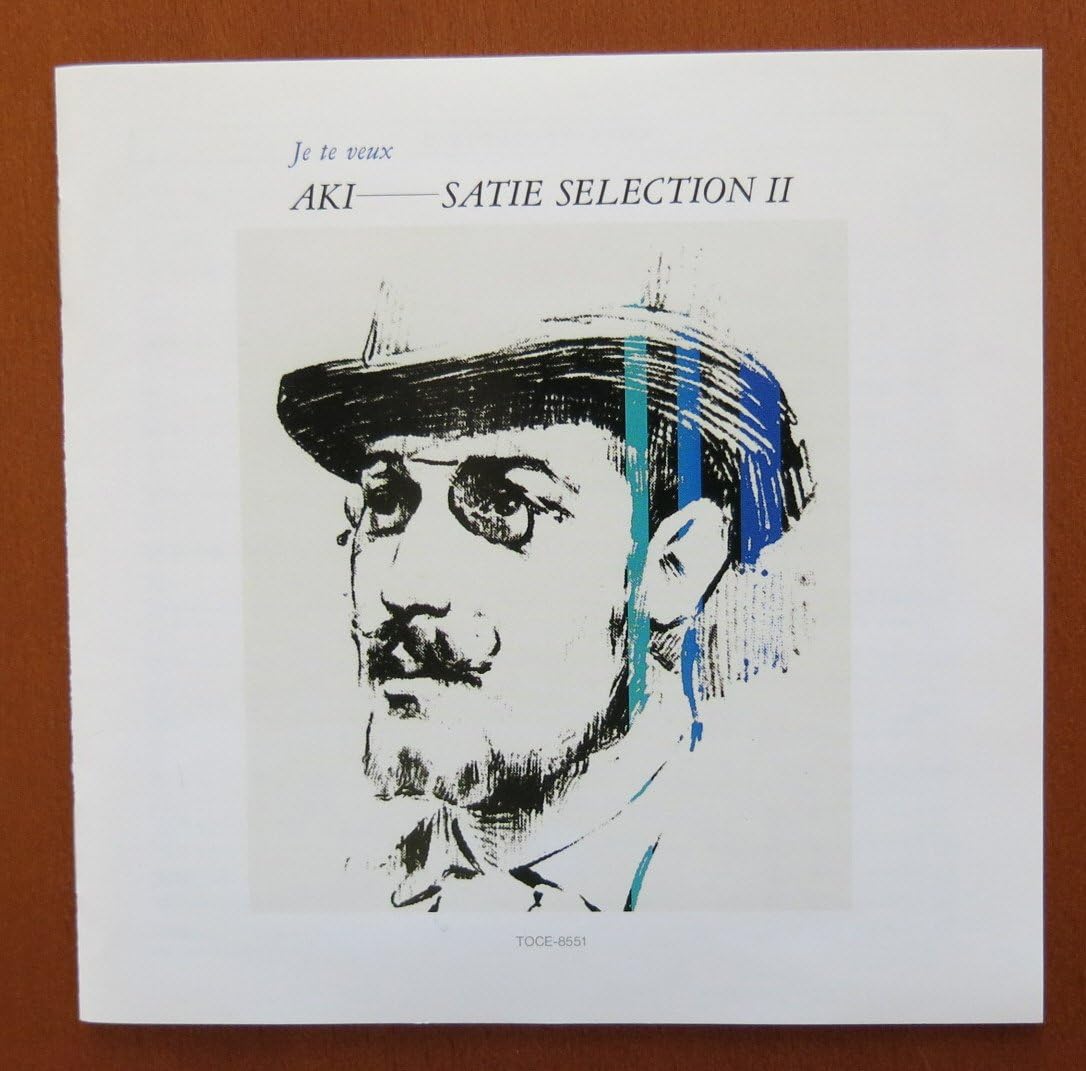 

CD AKI TAKAHASHI; SATIE - Je t oeuvre (Montmartre) TOCE8551 Japan Classical Used