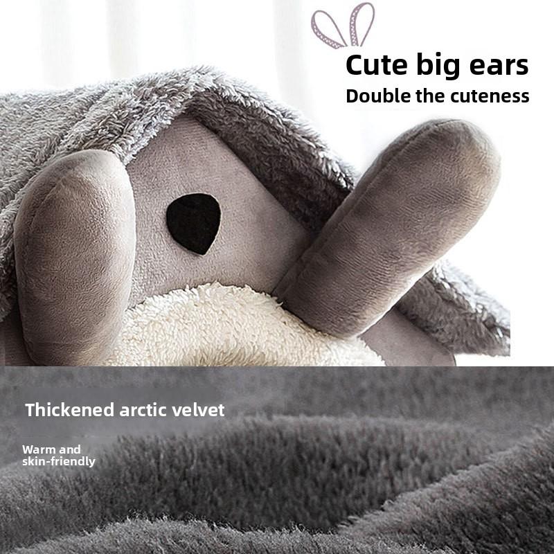 Kennel House Type Four-season Universal Small Dog Teddy Fight Removable Dog House Cat Nest Bed Spring and Autumn Pet Supplies