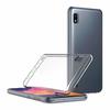Case and Neck Strap for Samsung Galaxy A10 - Transparent Soft TPU Adjustable Black Cord Phonillico®