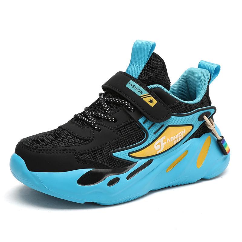 2024 Boys' Breathable Mesh Sports Shoes for Spring & Autumn - Trendy, Lightweight Running Shoes for Kids & Teens