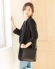 BAG Since Imai Bag Totrue Genuine Horsehide Leather Square Shoulder Bag with Pony Design and Storage [IMAI 1977] Women's Multi-Purpose (33260 Black)