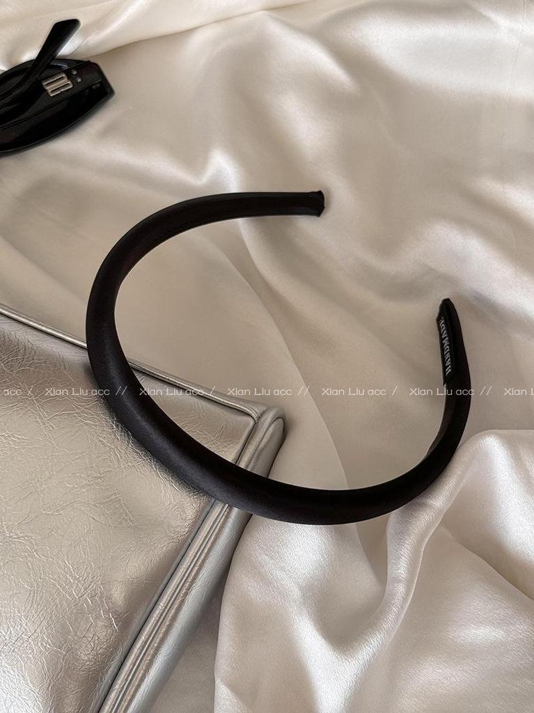 2025 Satin Headband for Face Washing: Quality Fashion, Simple Hair Accessory