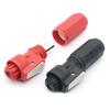E57 High Voltage Energy Storage Battery Connector 100A 130A Single Core New Energy Car Storage Straight Plug 16mm² 25mm² Socket