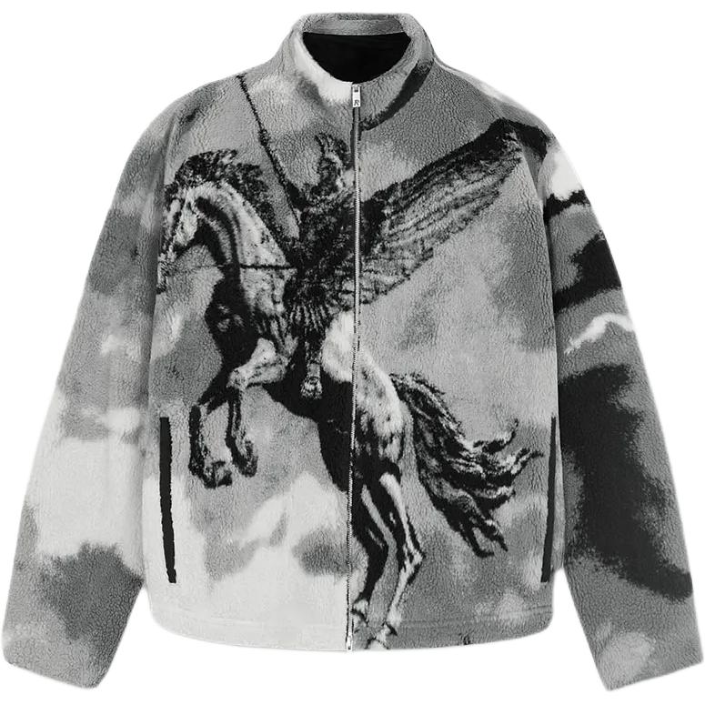 REPRESENT Mascot-print Fleece Jacket MLM1026-286