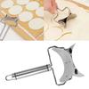 Stainless Steel Dumpling Maker Practical Dough Circle Roller Household Dough Cutter  Home