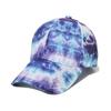 New Unisex Outdoor Fashion Graffiti Printing Baseball Cap Europe  Men Tie Dye Adjustable Hats Summer Hip Hop Snapback Dad Hat