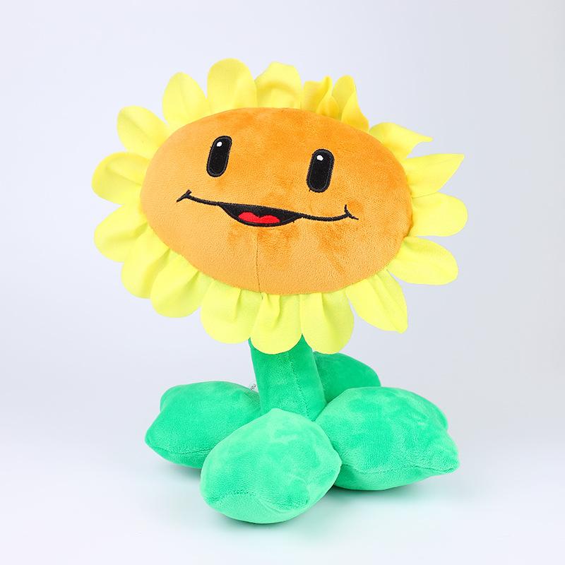 Nagy Méretű 30cm Plants vs Zombies Plüss Játékok PVZ Borsóvető Tök Napraforgó Plüss Puha Játék Baba Gyermekeknek Gyerek Ajándékok