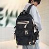Junior High School Student Schoolbag Men's Large Capacity Backpack Print Women's Travel Backpack with Coin Purse