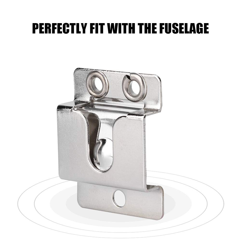 Microphone Hook, Perfect Fit To the Aircraft, Corrosion Resistant, Wireless Wire Restaurant Siver Hand