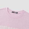 Semir Women's Loose Cotton Short-Sleeve T-Shirt with Lace Letter Embroidery