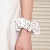 Geegee Mini Star Hair Scrunchie - Ivory
