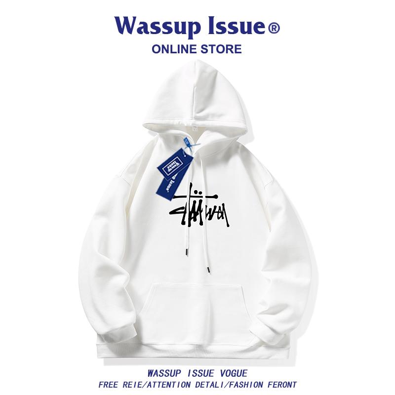 American Sle Casual Loose Men's Sweatirt Spring Autumn Versatile Comfortable Cotton Hoodie Youth Faion Streetwear