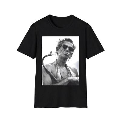 Keith Richards T-Shirt Ikonisches Rockband-T-Shirt