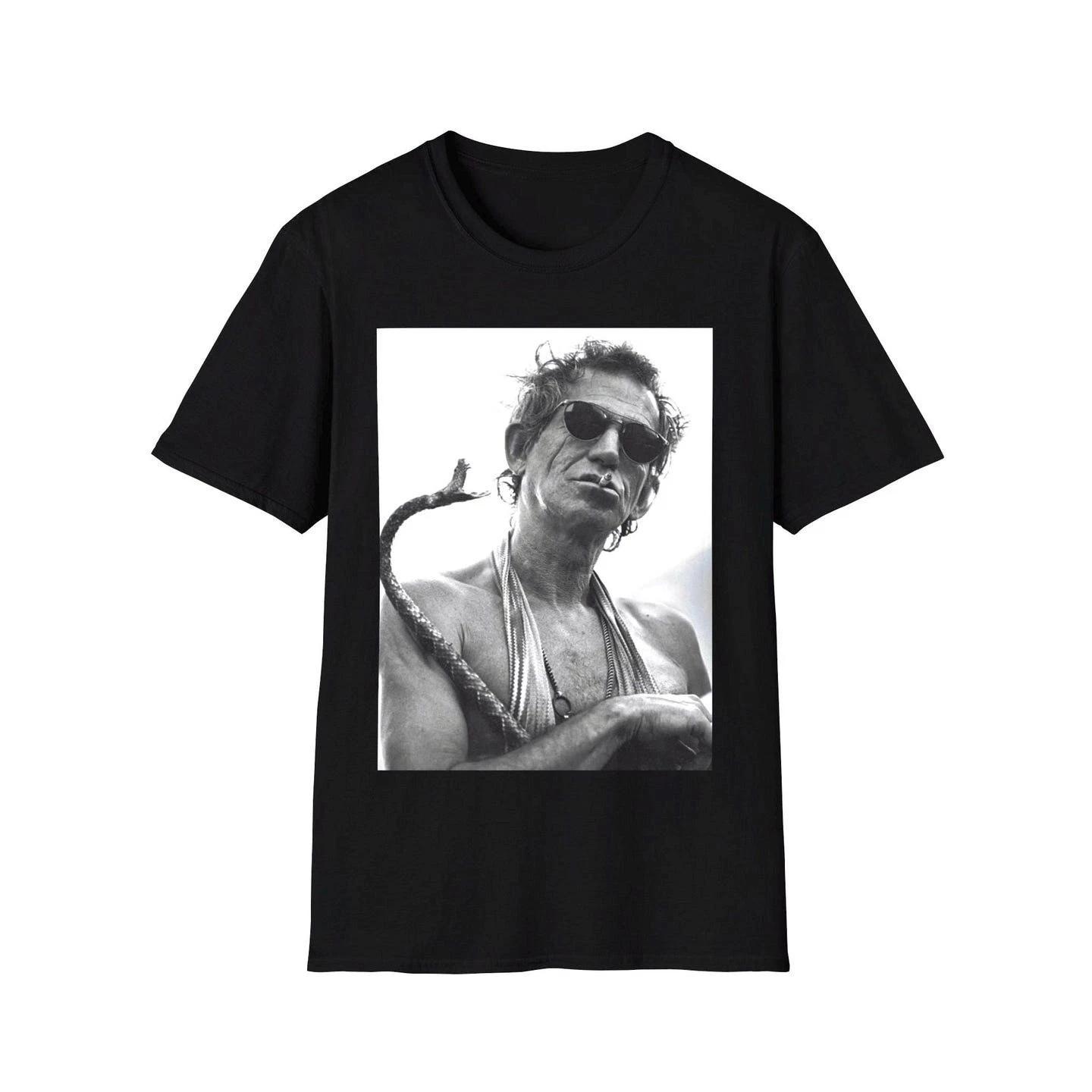Футболка Keith Richards Иконическая футболка рок-группы M