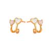 Personalized Double Love Earrings for Women with Stylish Exquisite Sweet and Cool Style Design Earrings