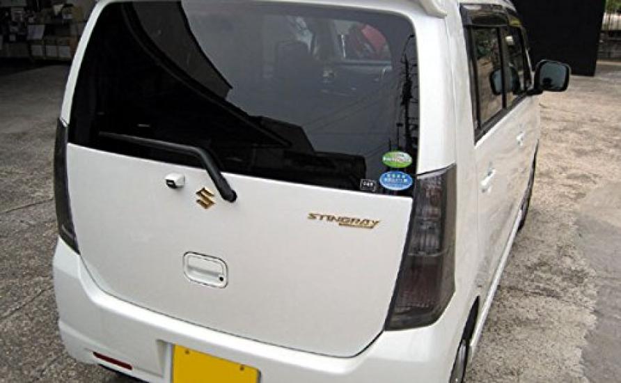 BRIGHTZ Smoked Tail Light Covers for Wagon R MH34S/MH44S [SMO-REA-141] (Part Number 10527)