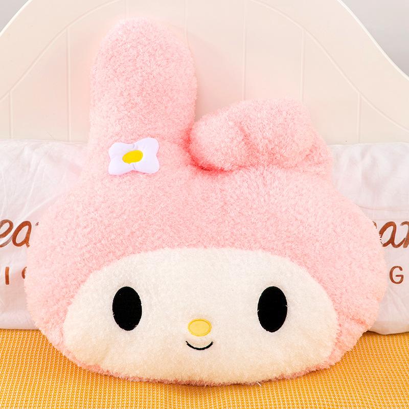 Cartoon Kuromi Melody plush toy sleeping pillow sofa pillow girl holiday gift
