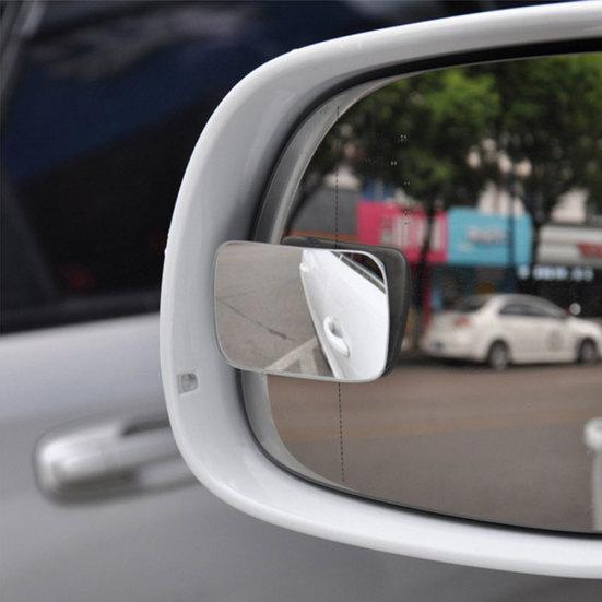 2ks bezrámové auto pro slepý úhel zpětné zrcátko otočné o 360 stupňů automatické zpětné zrcátko