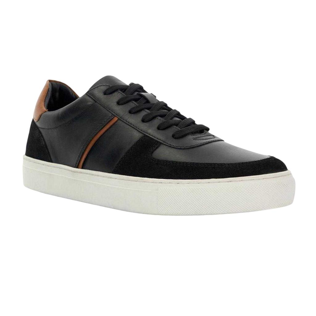 Dune London Mens Theron Leather Trainers